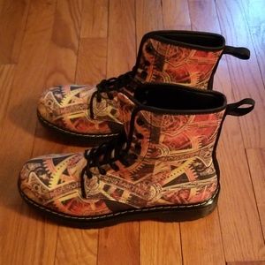 Steampunk boots. New. Looks like Doc Martins.